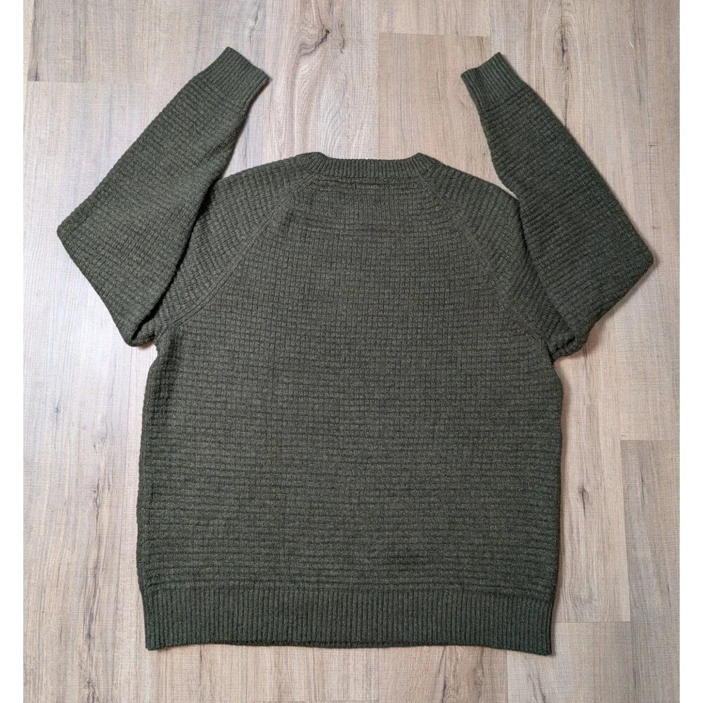 NWT Banana Republic Size M Cozy Textured Sweater Crew Neck Cotton Blend